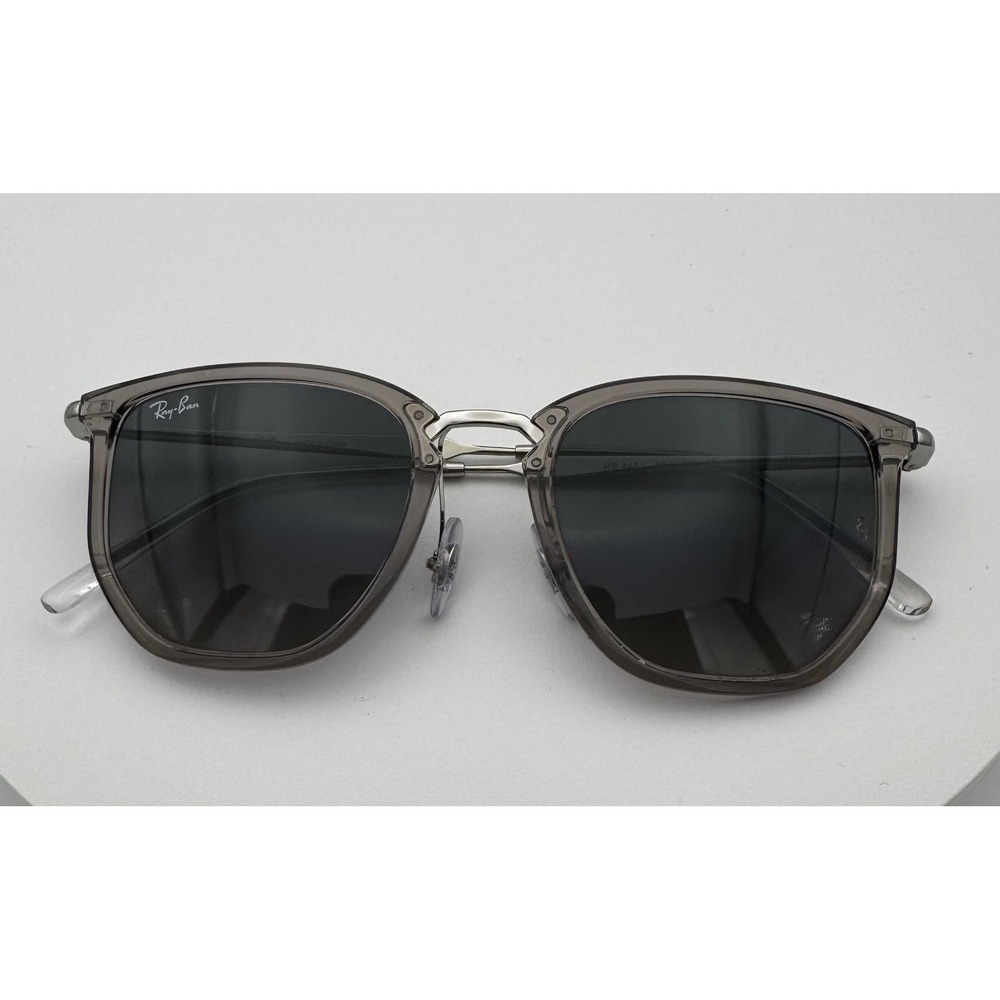 Ray-Ban Sunglasses RB 4451 6802/71 Silver Metal Gray Tinted 50-20-145 3N